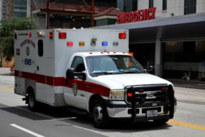 Ambulance Responding to Emergency