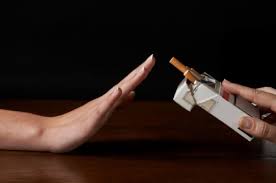 Person Gesturing 'No' to Smoking - National No Smoking Day, Encouraging a Smoke-Free Lifestyle