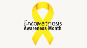 Endometriosis Awareness Ribbon: A visual representation of the awareness ribbon for endometriosis, promoting understanding and support for those affected by the condition.