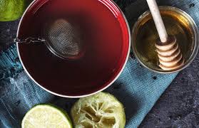 Lemon and Honey Herbal Remedy for Cold and Flu Relief