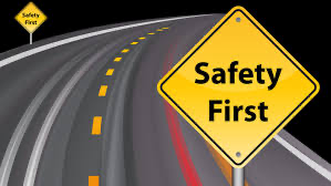 Caution sign for road safety: Stay vigilant and prioritize safety on the roads.