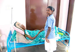 Compassionate caregiving for elderly bedridden patient