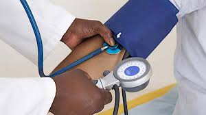 Monitoring blood pressure to ensure proactive health measures.