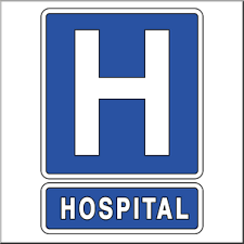 Hospital sign